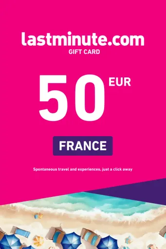 lastminute.com 50 EUR Gift Card (France) - Digital Key