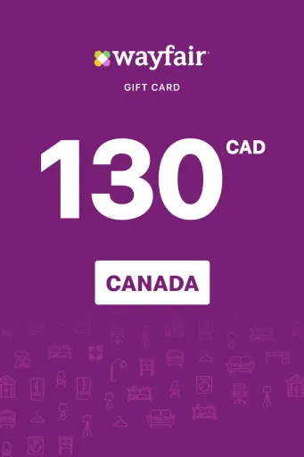 Wayfair 130 CAD Gift Card (Canada) - Digital Key