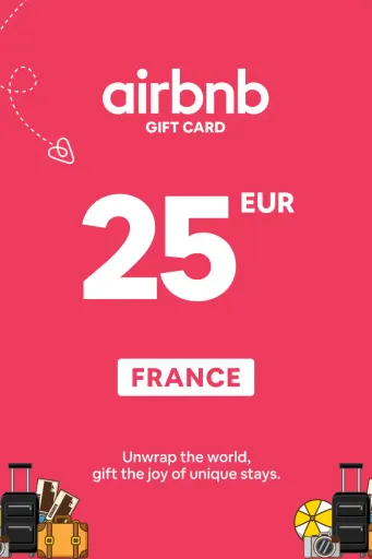 Airbnb 25 EUR Gift Card (France) - Digital Key