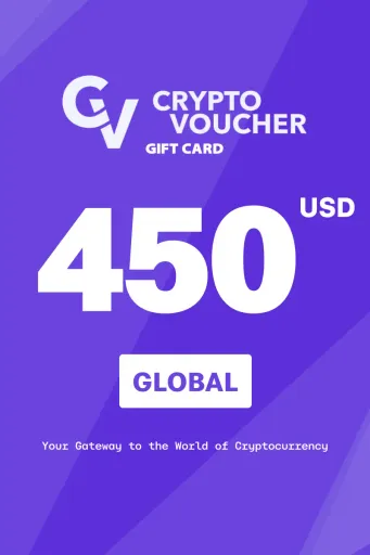 Crypto Voucher 450 USD Gift Card (Global) - Digital Key