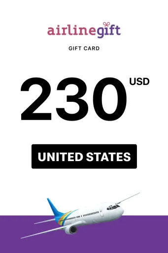 Airline Gift 230 USD Gift Card (United States) - Digital Key