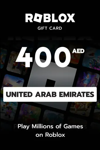 Roblox 400 AED Gift Card (United Arab Emirates) - Digital Key