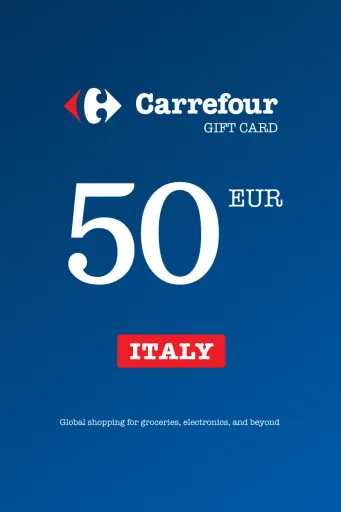 Carrefour 50 EUR Gift Card (Italy) - Digital Key