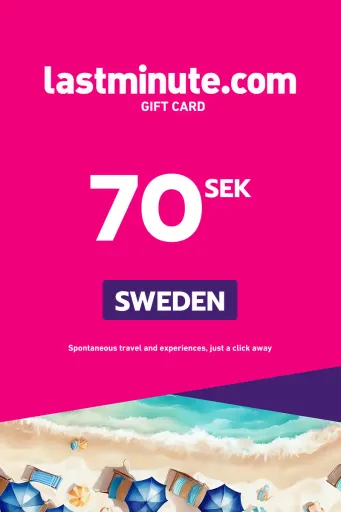 lastminute.com 70 SEK Gift Card (Sweden) - Digital Key
