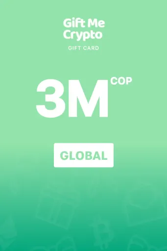 Gift Me Crypto 3000000 COP Gift Card (Global) - Digital Key