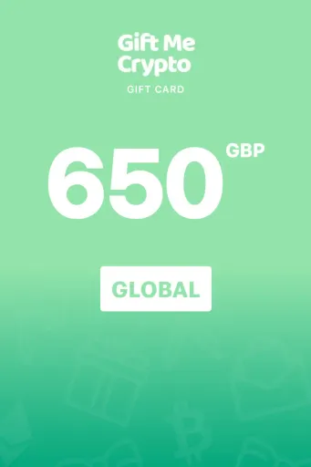 Gift Me Crypto 650 GBP Gift Card (Global) - Digital Key