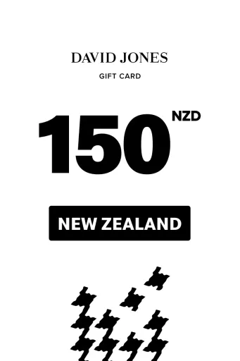 David Jones 150 NZD Gift Card (New Zealand) - Digital Key