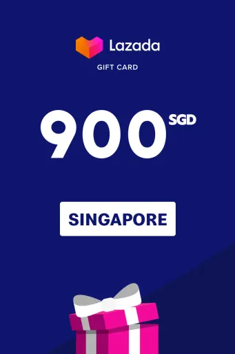 Lazada 900 SGD Gift Card (Singapore) - Digital Key