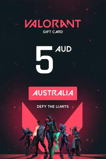 Valorant 5 AUD Gift Card (Australia) - Digital Key