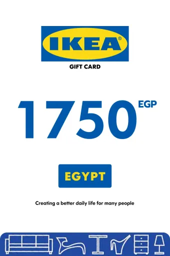 IKEA 1750 EGP Gift Card (Egypt) - Digital Key