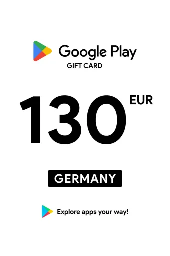 Google Play 130 EUR Gift Card (Germany) - Digital Key