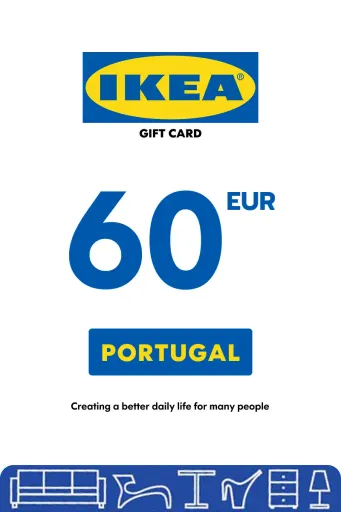 IKEA 60 EUR Gift Card (Portugal) - Digital Key