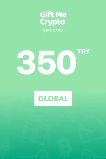 Gift Me Crypto 350 TRY Gift Card (Global) - Digital Key