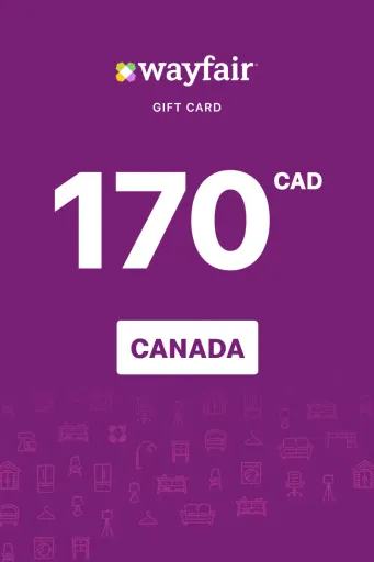Wayfair 170 CAD Gift Card (Canada) - Digital Key