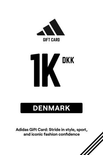 Adidas 1000 DKK Gift Card (Denmark) - Digital Key