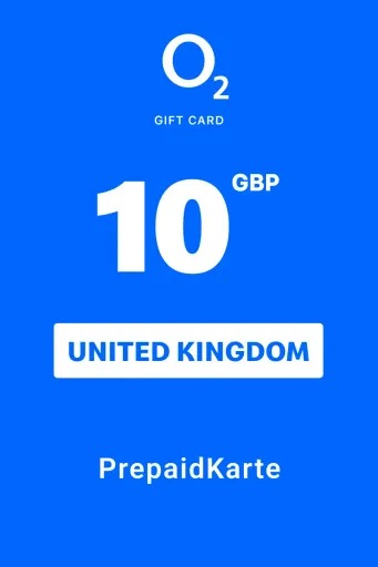 O2 E-voucher 10 GBP Gift Card (United Kingdom) - Digital Key