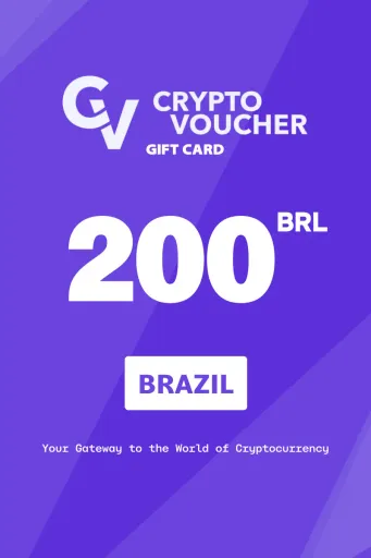 Crypto Voucher 200 BRL Gift Card (Brazil) - Digital Key