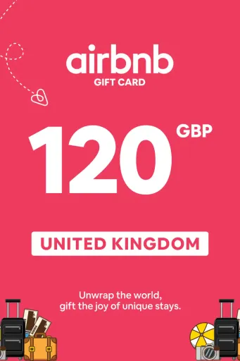 Product Image - Airbnb 120 GBP Gift Card (United Kingdom) - Digital Key