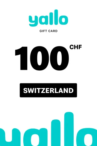 Yallo 100 CHF Gift Card (Switzerland) - Digital Key