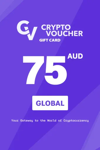 Crypto Voucher 75 AUD Gift Card (Global) - Digital Key