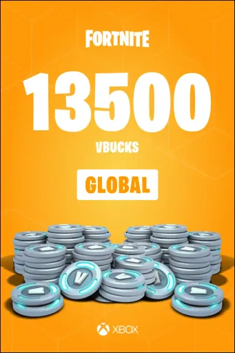 Fortnite - 13500 V-Bucks Card (Global) (Xbox One / Xbox Series X|S) - Xbox Live - Digital Key