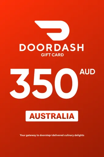 DoorDash 350 AUD Gift Card (Australia) - Digital Key