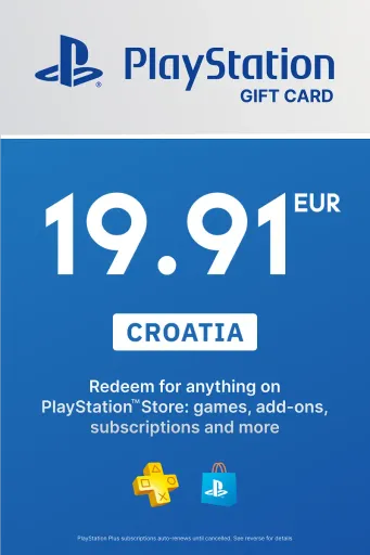 PlayStation Store 19.91 EUR Gift Card (Croatia) - Digital Key