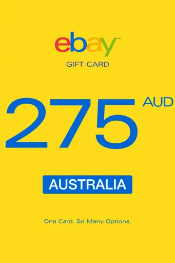 Product Image - eBay 275 AUD Gift Card (Australia) - Digital Key