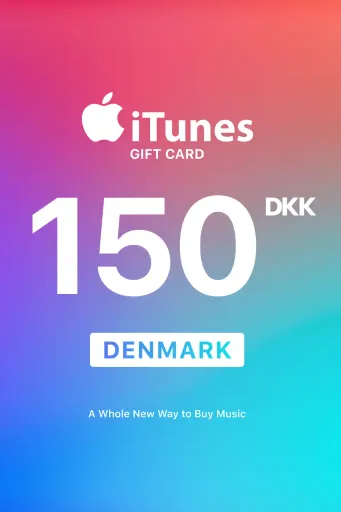 Apple iTunes 150 DKK Gift Card (Denmark) - Digital Key