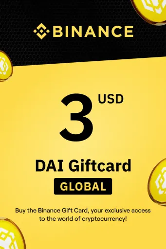 Binance (DAI) 3 USD Gift Card (Global) - Digital Key