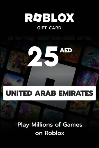 Roblox 25 AED Gift Card (United Arab Emirates) - Digital Key