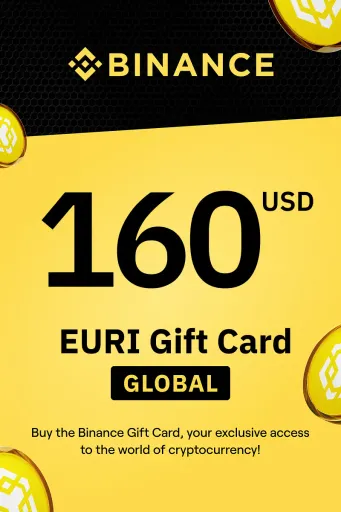 Binance (EURI) 160 USD Gift Card (Global) - Digital Key