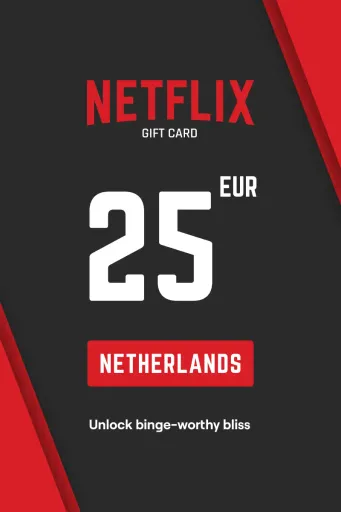 Product Image - Netflix 25 EUR Gift Card (Netherlands) - Digital Key