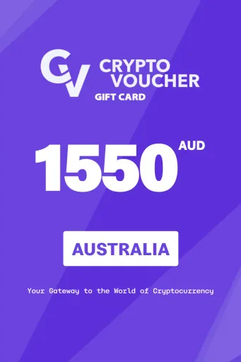 Crypto Voucher 1550 AUD Gift Card (Australia) - Digital Key