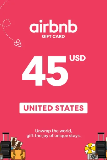 Airbnb 45 USD Gift Card (United States) - Digital Key