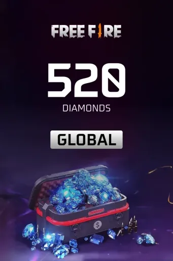 Garena Free Fire - 520 Diamonds (Global) - Digital Key