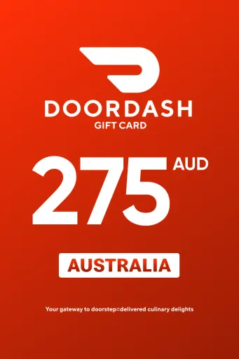 DoorDash 275 AUD Gift Card (Australia) - Digital Key