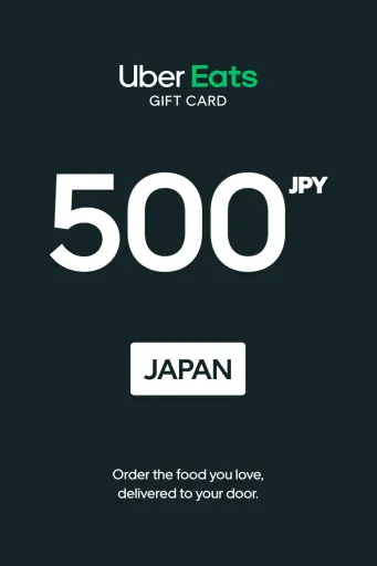 Uber Eats 500 JPY Gift Card (Japan) - Digital key
