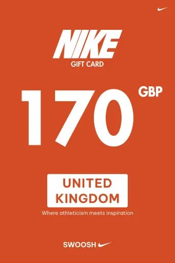 Nike 170 GBP Gift Card (United Kingdom) - Digital Key