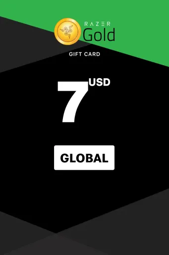 Razer Gold 7 USD Gift Card (Global) - Digital Key