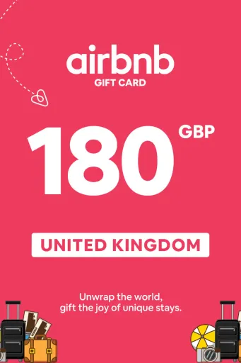Product Image - Airbnb 180 GBP Gift Card (United Kingdom) - Digital Key