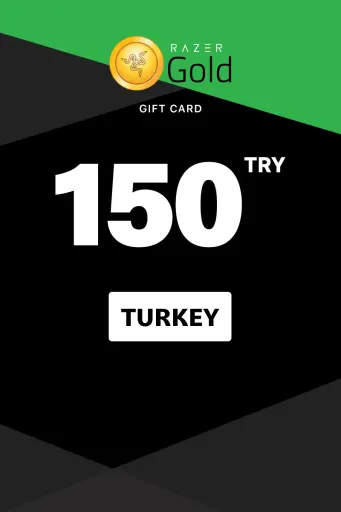 Razer Gold 150 TRY Gift Card (Turkey) - Digital Key