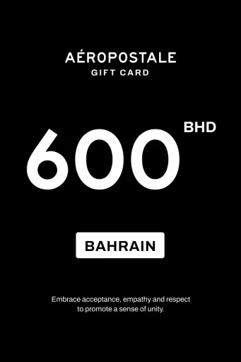 Aeropostale 600 BHD Gift Card (Bahrain) - Digital Key