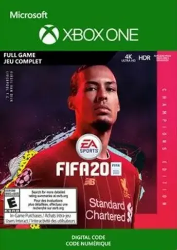 FIFA 20 Champions Edition (Europe) (Xbox One) - Xbox Live - Digital Key