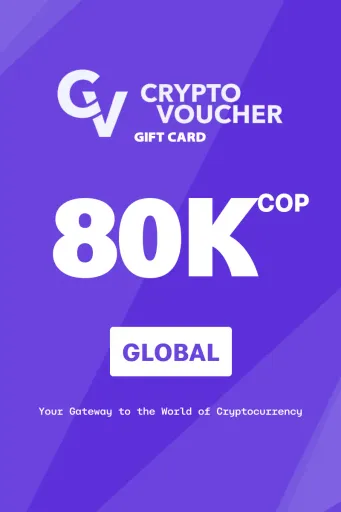 Crypto Voucher 80000 COP Gift Card (Global) - Digital Key