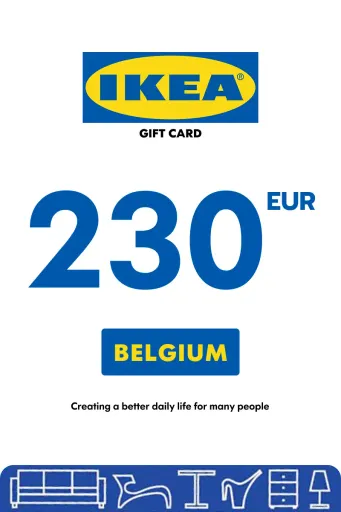 IKEA 230 EUR Gift Card (Belgium) - Digital Key