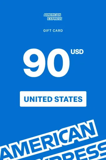 American Express 90 USD Gift Card (United States) - Digital Key
