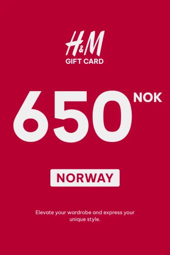 H&M 650 NOK Gift Card (Norway) - Digital Key