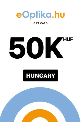 eOptika 50000 HUF Gift Card (Hungary) - Digital Key