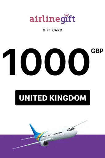 Airline Gift 1000 GBP Gift Card (United Kingdom) - Digital Key